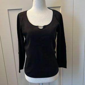 Ladies Michael Kors black sweater. Size large.
